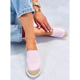 Espadrile dama Alba Pink roz 2