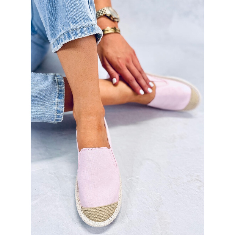 Espadrile dama Alba Pink roz 2