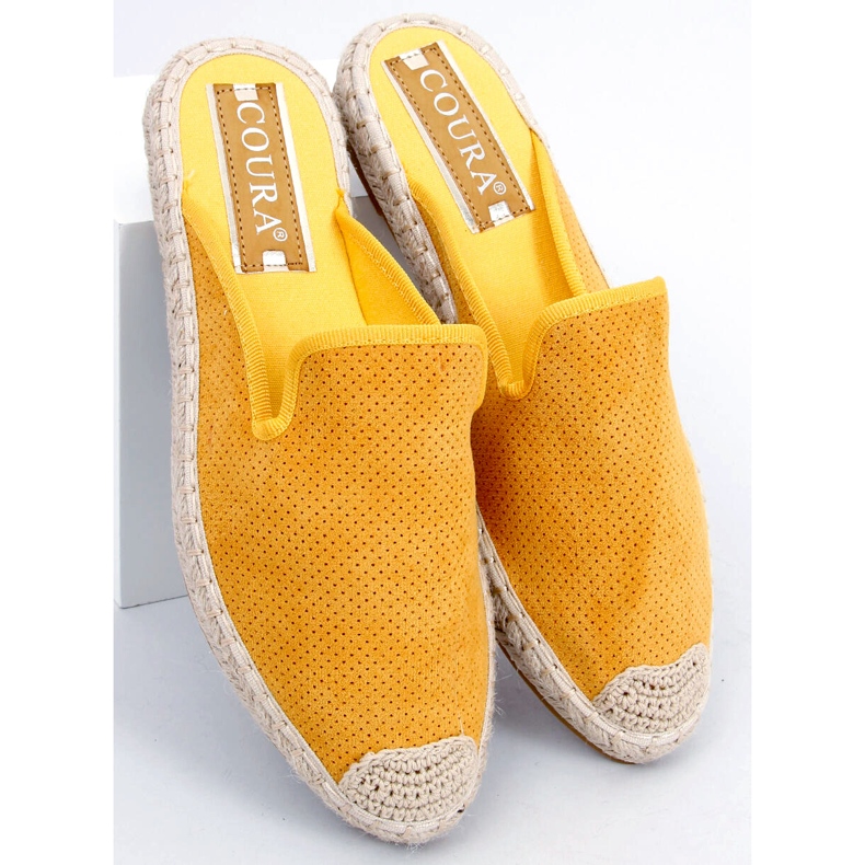 Carmen Galben espadrile papuci dama 2