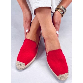 Espadrile dama Carmen Red roșu 2 Espadrile dama Carmen Red roșu 2
