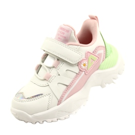 American Club Velcro cu holograma AA25/22 White alb 3