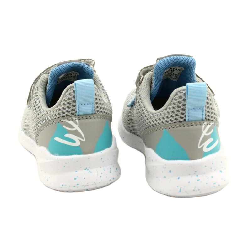 American Club RD13/22 Pantofi sport cu velcro Gri 6