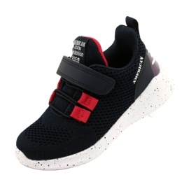 American Club RD13/22 Pantofi sport cu velcro, bleumarin albastru 3