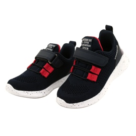 American Club RD13/22 Pantofi sport cu velcro, bleumarin albastru 2