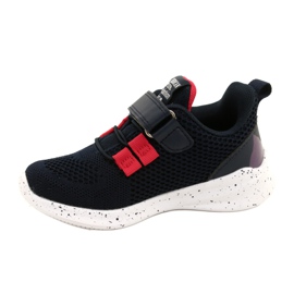 American Club RD13/22 Pantofi sport cu velcro, bleumarin albastru 1