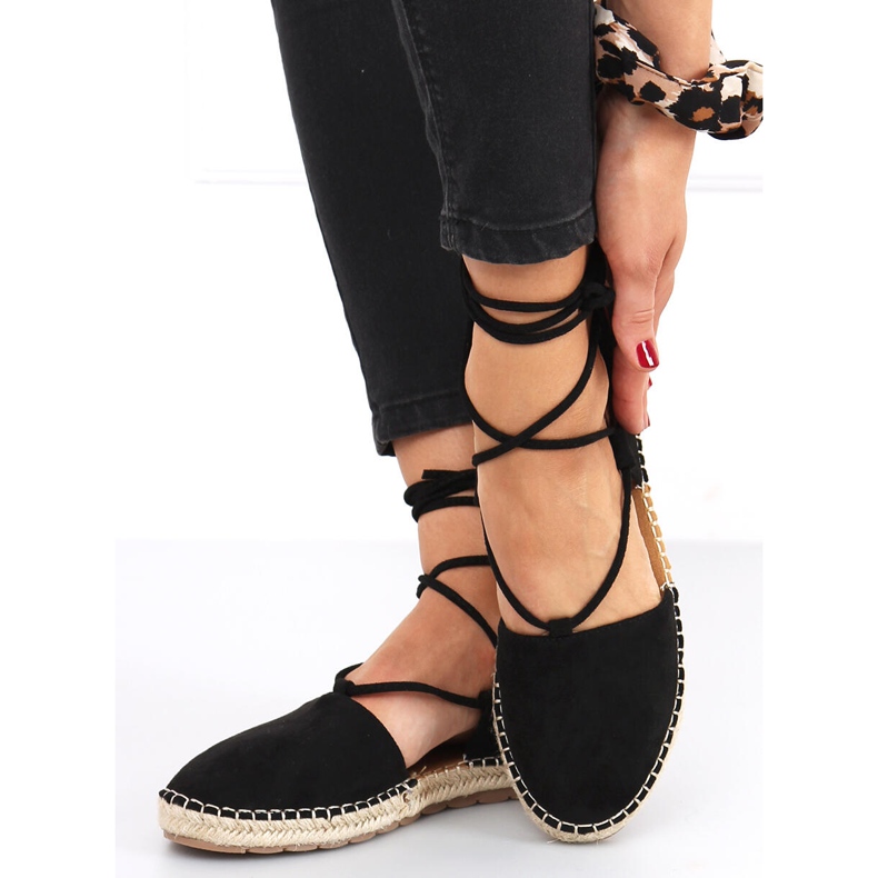 Espadrile dama Arely Black negru 1