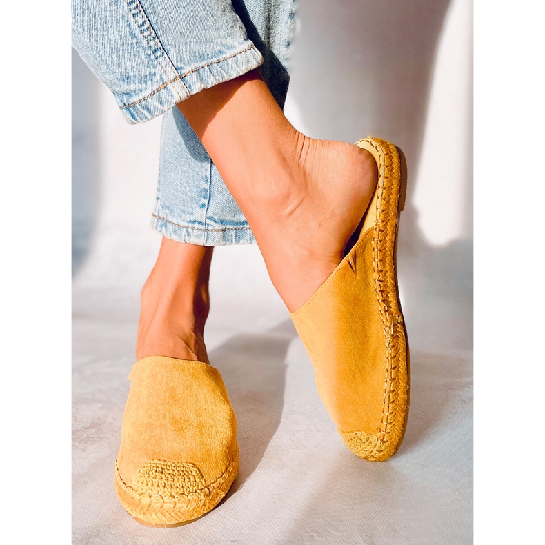 Espadrile colorate Marina Yellow galben 1