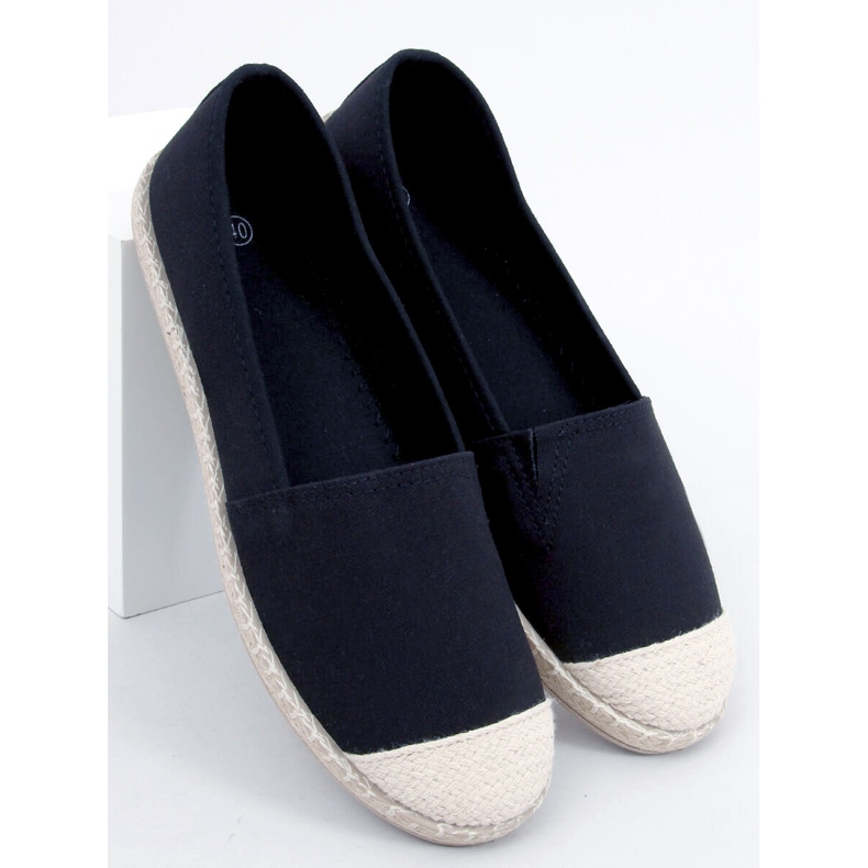 Espadrile dama Casto Black negru 1