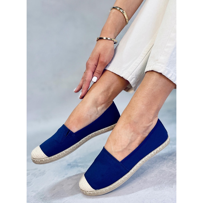 Espadrile dama Casto Navy albastru 2