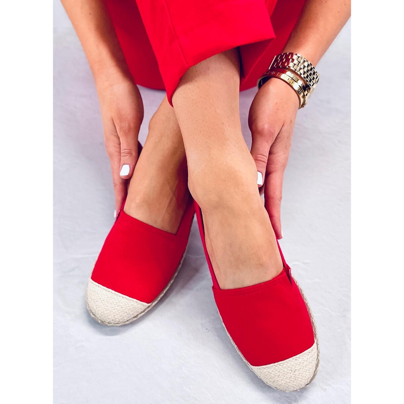 Espadrile dama Casto Red roșu 1