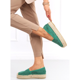 Espadrile dama Zeca Green verde 2