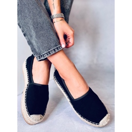 Espadrile dama Zeca Black negru 1