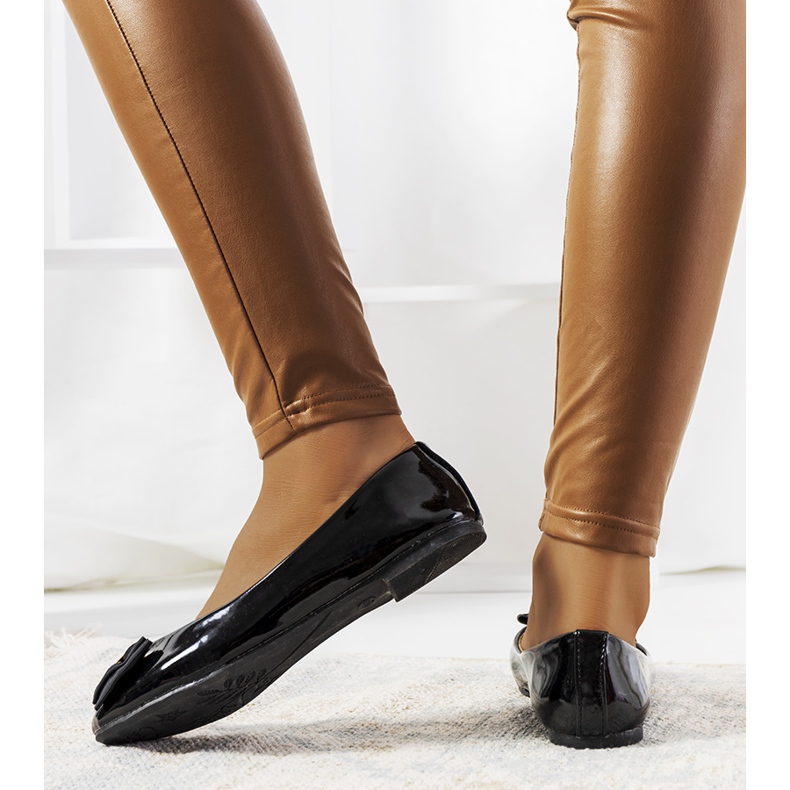 Balerini negri Flynn negru 1 Balerini negri Flynn negru 1