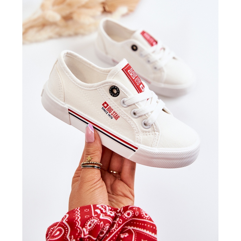 Pantofi Jos pentru Copii Big Star JJ374170 Alb 1