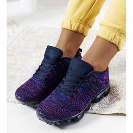 Adidasi Anya violet albastru marin roz 1