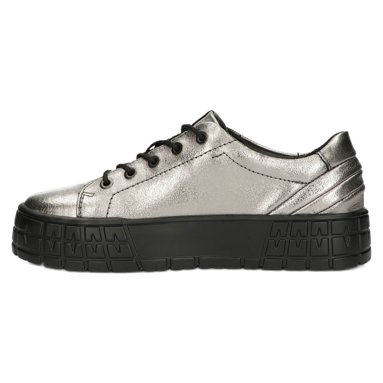 Filippo Adidași eleganti din piele DP3528 / 22 GN Gun Metal maro argint 1