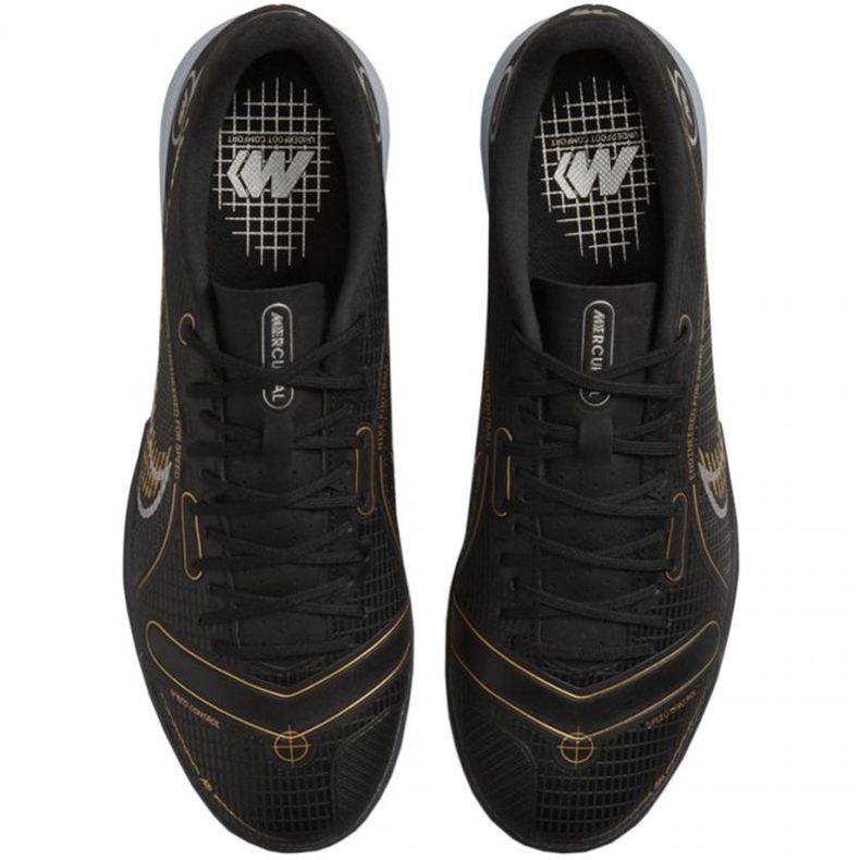 Pantofi de fotbal Nike Mercurial Vapor 14 Academy Ic M DJ2876 007 negru negru 1