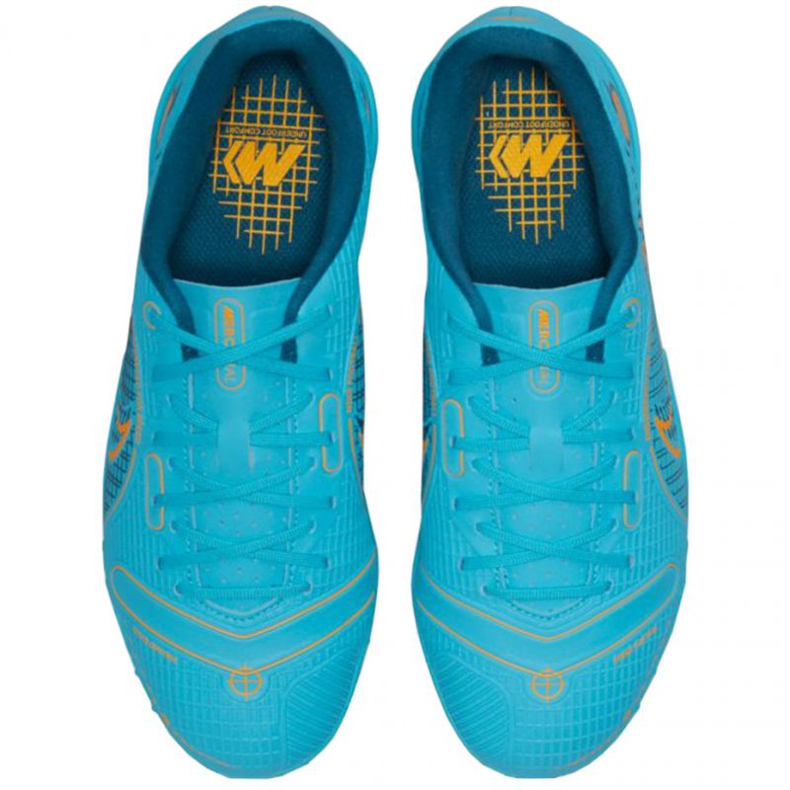 Pantofi de fotbal Nike Mercurial Vapor 14 Academy Tf Jr DJ2863 484 albastru albastru 1