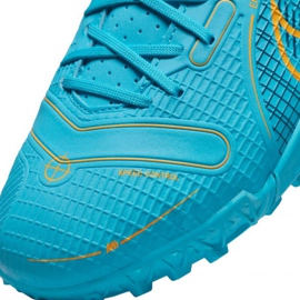 Pantofi de fotbal Nike Mercurial Vapor 14 Academy Tf Jr DJ2863 484 albastru albastru 6