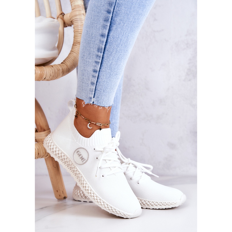 Pantofi sport de damă GOE JJ2N4151 Alb 1