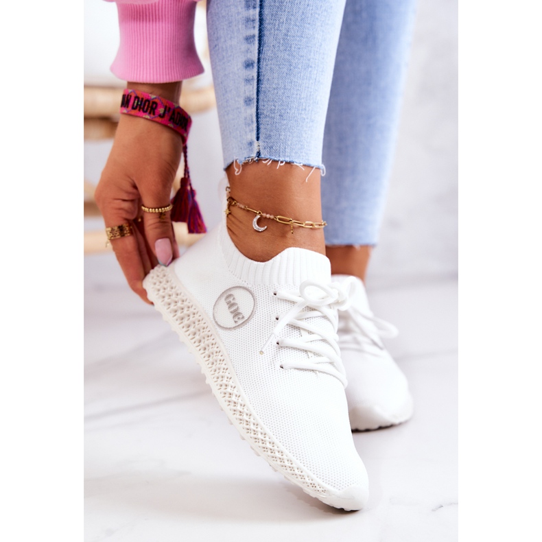 Pantofi sport de damă GOE JJ2N4151 Alb 2