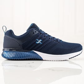 I-CAX Pantofi sport casual albastru marin 1