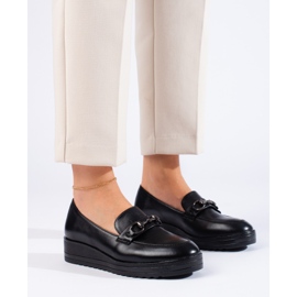 W. Potocki Brogues clasice Potocki Black negru 1