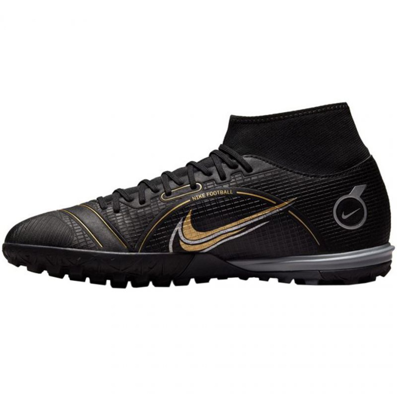 Pantofi de fotbal Nike Mercurial Superfly 8 Academy Tf M DJ2878 007 negru negru 1