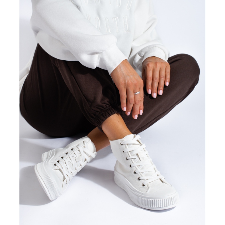 Seastar Pantofi de sport înalți alb 1