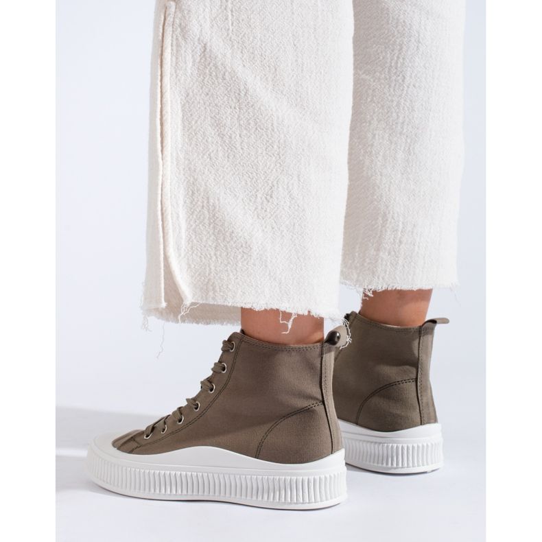 Seastar Pantofi de sport înalți verde 2