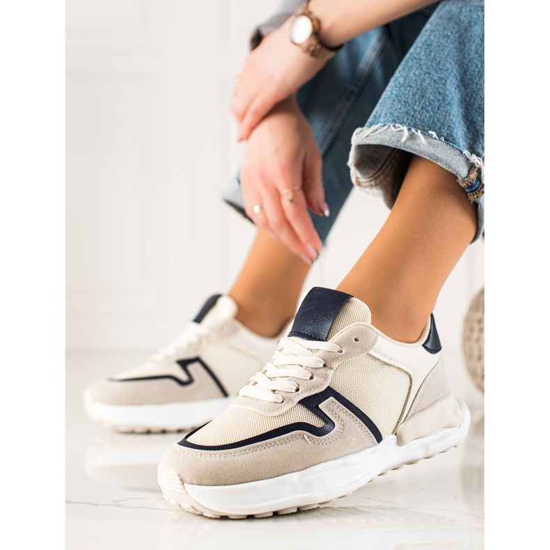 TRENDI Pantofi de sport bej 1 TRENDI Pantofi de sport bej 1