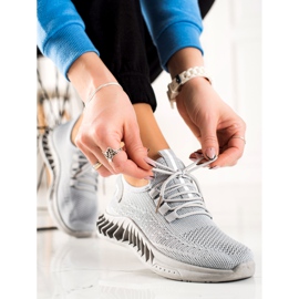 TRENDI Pantofi sport gri 1