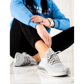 TRENDI Pantofi sport gri 2