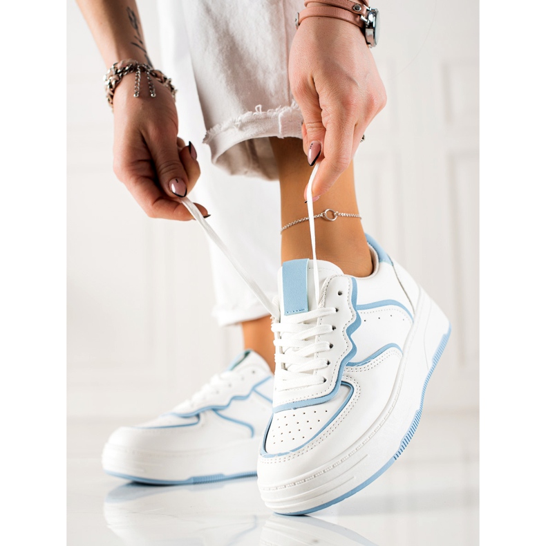 Bestelle Adidași la modă alb 1