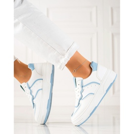 Bestelle Adidași la modă alb 2