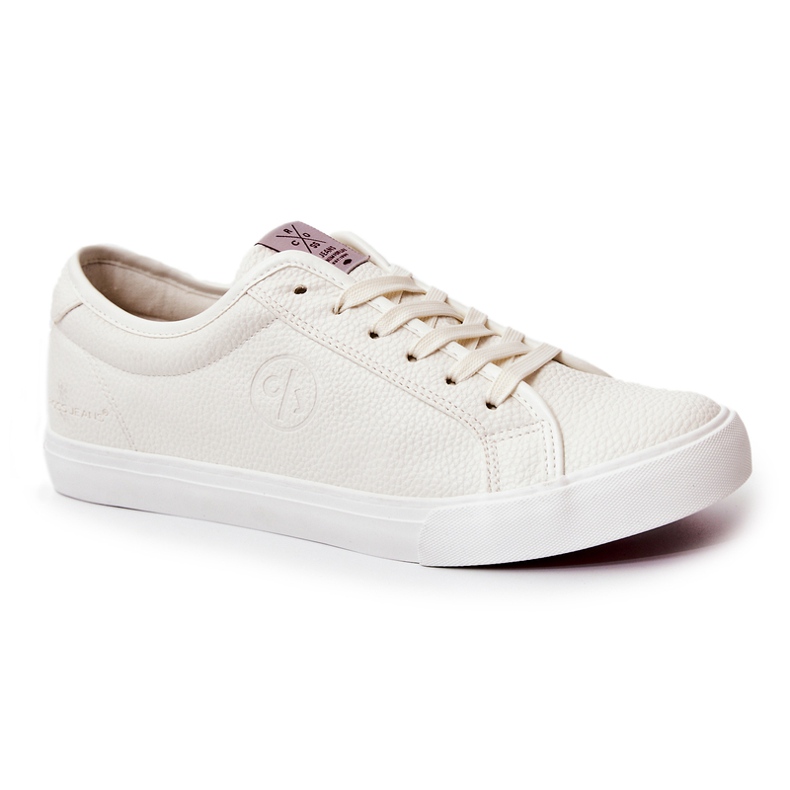 Cross Jeans Pantofi bărbați din piele Jeans încrucișați JJ1R4023C alb 1 Cross Jeans Pantofi bărbați din piele Jeans încrucișați JJ1R4023C alb 1