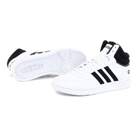 Pantofi Adidas Hoops 3.0 Mid M GW3019 alb 1