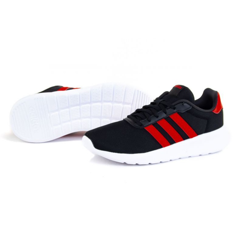 Pantofi Adidas Lite Racer 3.0 M GY3099 negru roșu 1