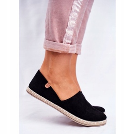 News Espadrile negre pentru damă Noutăți 20TX022416 negru 3