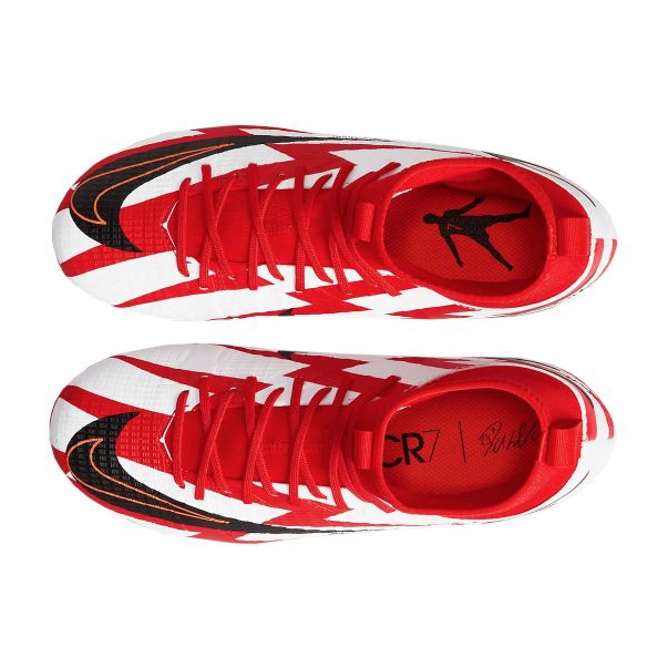 Pantofi de fotbal Nike Superfly 8 Academy CR7 Mg Jr DB2672-600 portocale si rosii 3
