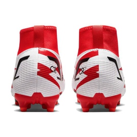 Pantofi de fotbal Nike Superfly 8 Academy CR7 Mg Jr DB2672-600 portocale si rosii 4