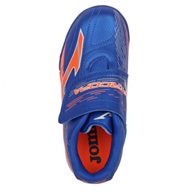 Joma Super Copa Jr 2209 Tf Jr SCJS2204TFV albastru portocale albastru 2