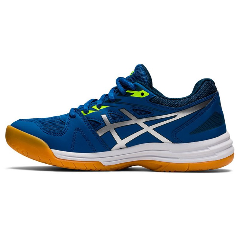 Pantofi de volei Asics Upcourt 4 Gs Jr 1074A027 405 albastru albastru 1