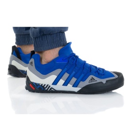 Pantofi Adidas Terrex Swift Solo M S29256 negru albastru gri 1