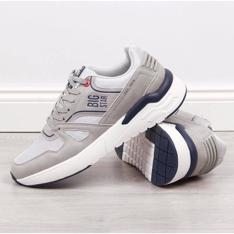 Pantofi sport casual gri Big Star M JJ174276 2