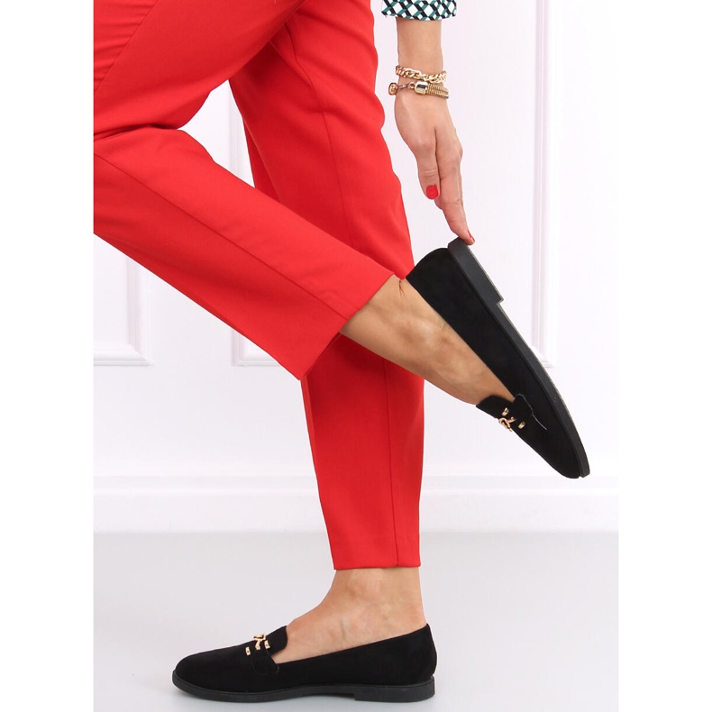 Mocasini Giro Black pentru dama negru 2