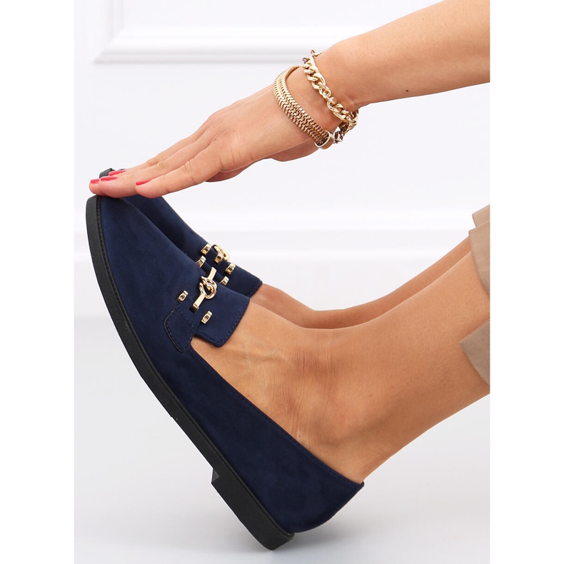 Mocasini Giro D. Albastru pentru femei 2