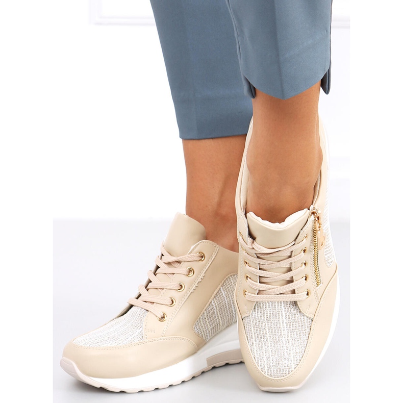 Tenisi Beige Wedge Nasto Nude bej 1