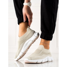 Goodin Adidași adezivi bej 2