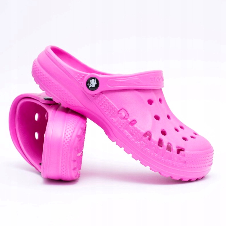 Flameshoes Papuci de damă Pink Light Crocs Eva roz 3